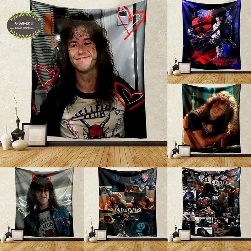 Eddie Munson Tapestry Wall Hanging Stranger Things Bedroom Bedside Wall Tapestries Aesthetic Room Decor Hippie Background Cloth
Eddie Munson Tapestry Wall Hanging Stranger Things Bedroom Bedside Wall Tapestries Aesthetic Room Decor Hippie Background Cloth