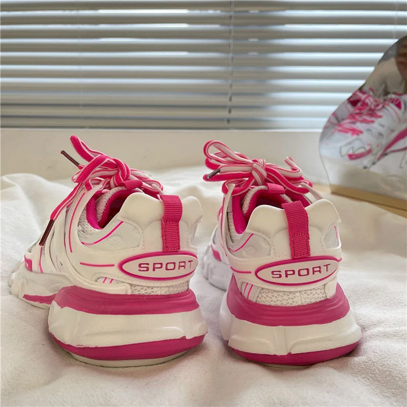 Fashion Sneakers Women 2023 Autumn New Design Women Chunky Sneakers Pink Women's Casual Shoes Ladies Trainer Plus Size 41 42
Fashion Sneakers Women 2023 Autumn New Design Women Chunky Sneakers Pink Women's Casual Shoes Ladies Trainer Plus Size 41 42