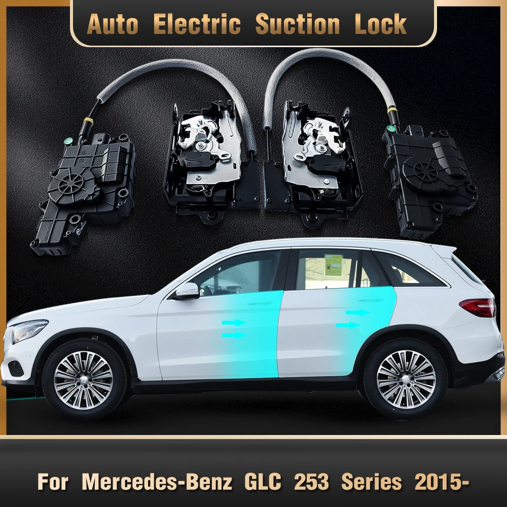 

Smart Auto Electric Suction Door Lock for Mercedes Benz GLC 253 2015- Automatic Soft Close Door Super Silence Car Vehicle Door