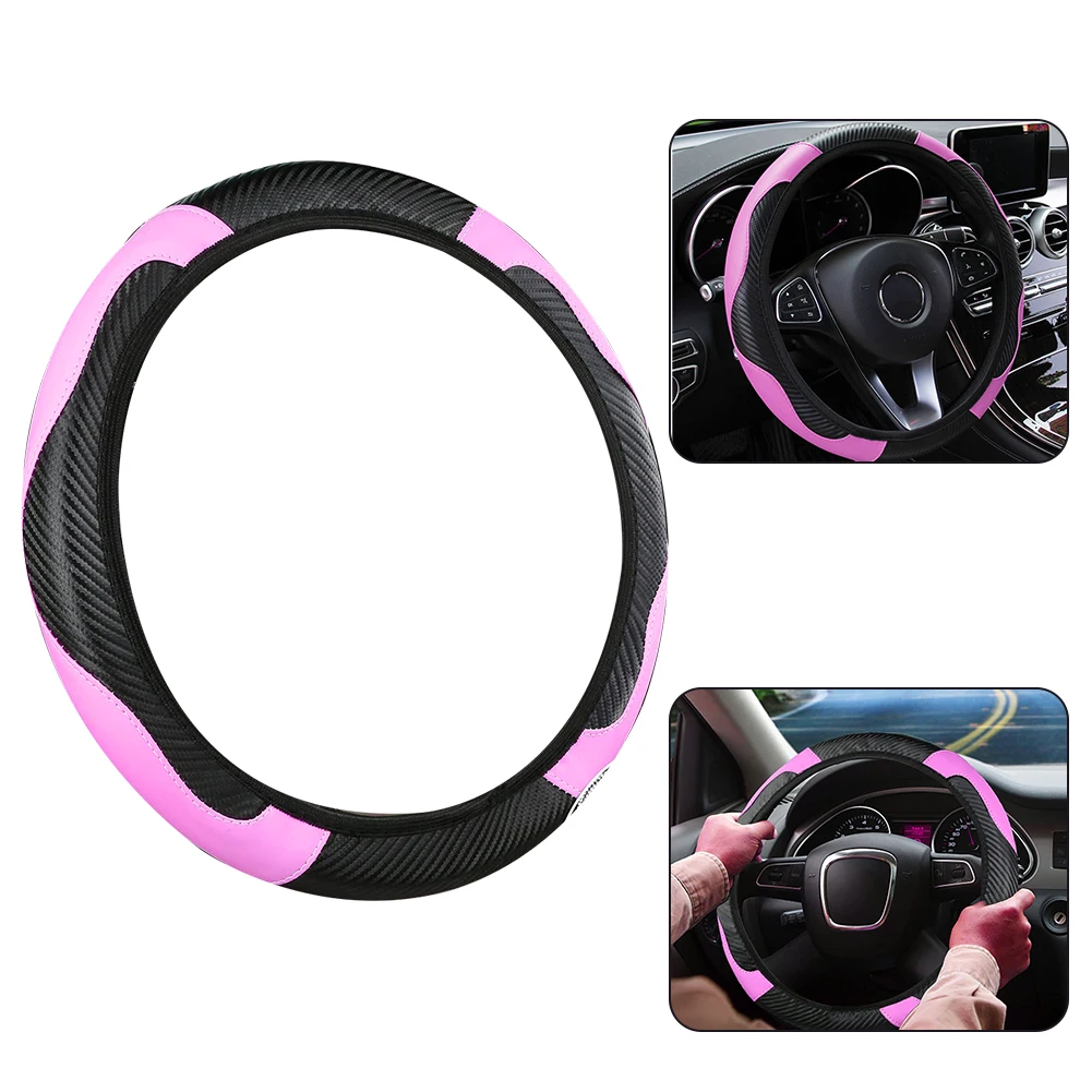 Cover Steering Wheel Car Steering Leather Accessories Non-slip Red Microfiber Universal Wheel Cover For Both Round
Cover Steering Wheel Car Steering Leather Accessories Non-slip Red Microfiber Universal Wheel Cover For Both Round