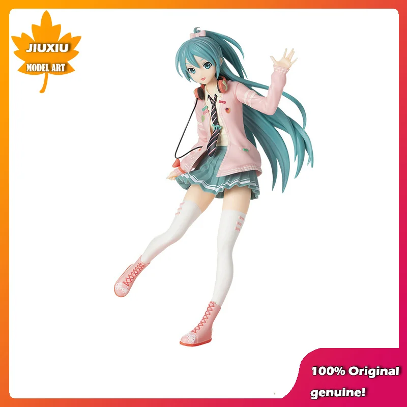 FuRyu Original:Kawaii girl Miku Bowknot girl 24cm PVC Action Figure Anime Figure Model Toys Figure Collection Doll Gift
FuRyu Original:Kawaii girl Miku Bowknot girl 24cm PVC Action Figure Anime Figure Model Toys Figure Collection Doll Gift