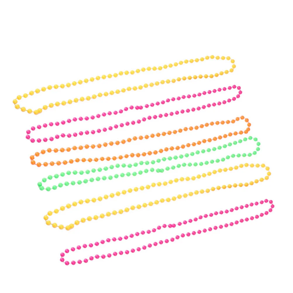 Ожерелье с неоновыми бусинами, 6 шт. 
Ожерелье с неоновыми бусинами, 6 шт.