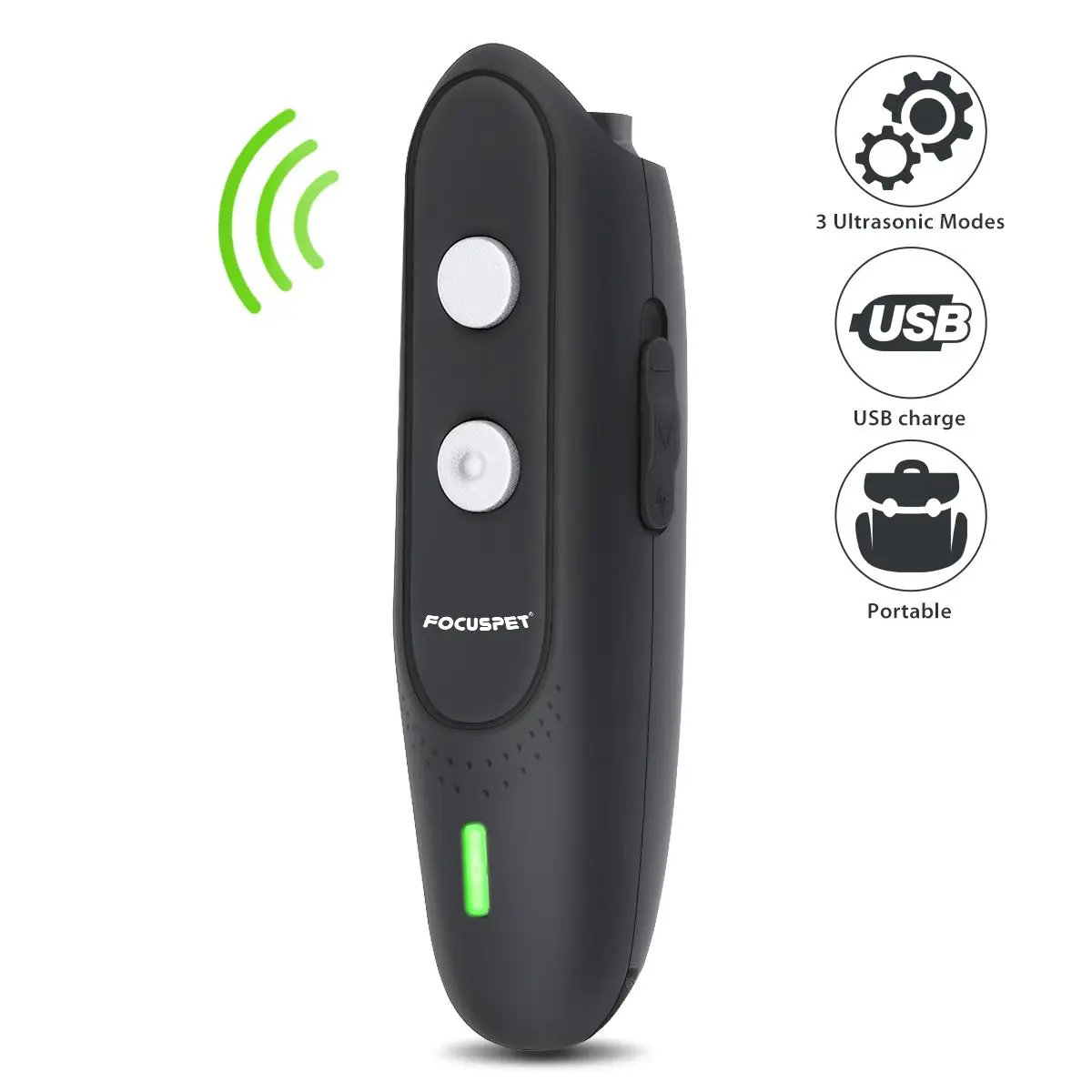 3 in 1 Ultrasonic Dog Repeller No Dog Noise Anti Barking Device Dog Bark Deterrent Devices Dog Training 3 Modes Rechargeable
3 in 1 Ultrasonic Dog Repeller No Dog Noise Anti Barking Device Dog Bark Deterrent Devices Dog Training 3 Modes Rechargeable