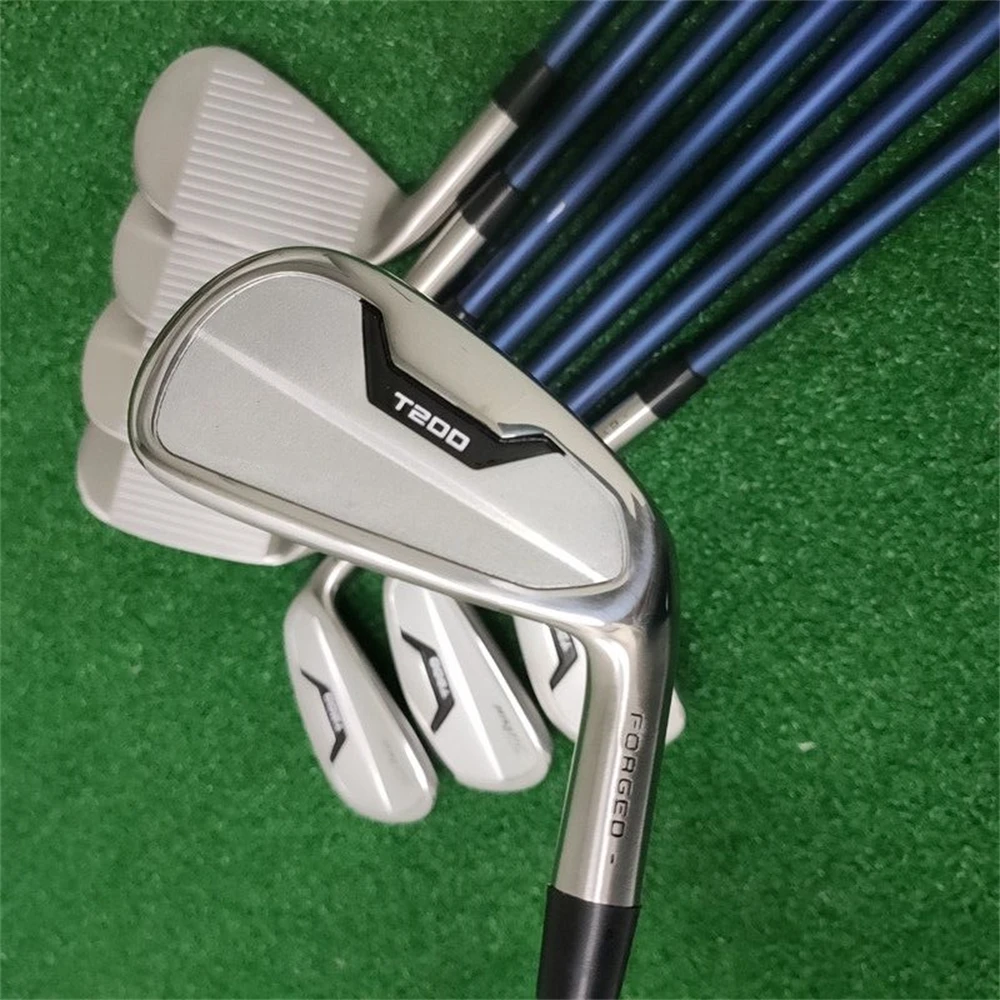 

8PCS 2022 T-200 Golf Clubs Irons Set T200 Forged 4-9P/48 R/S Steel/Graphite Shafts Including Headcovers Fast Shipping