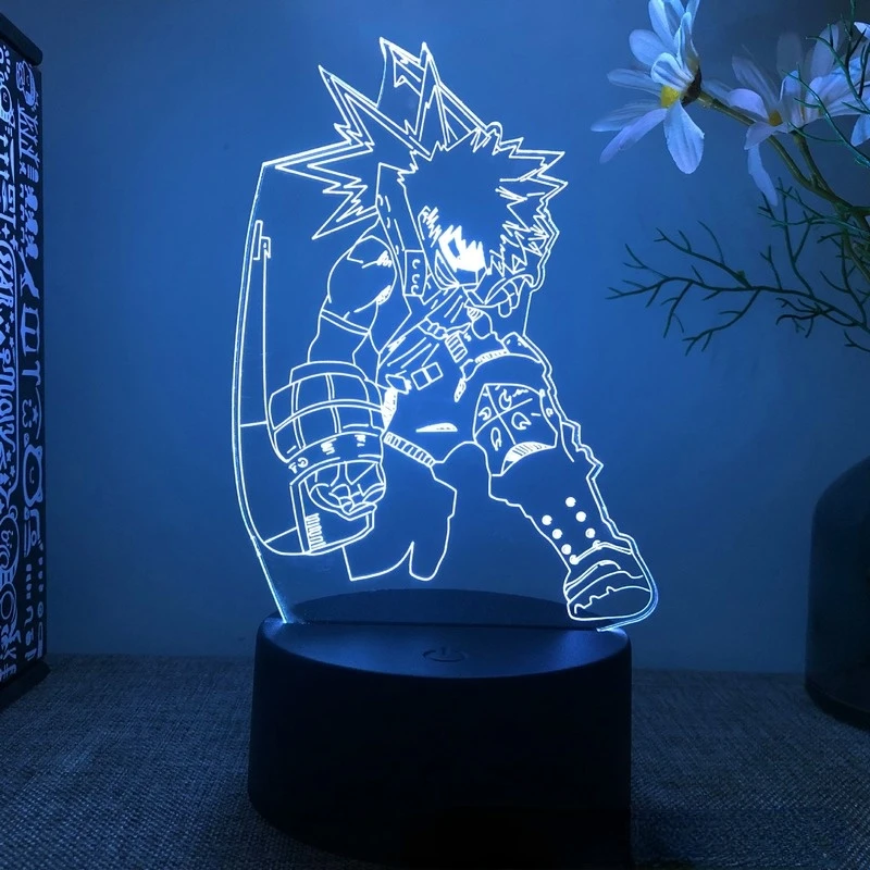Мой герой Академия аниме 3D светодиодный ночсветильник Katsuki Bakugo 16 цветов экшн-фигурка акриловая настольная лампа кавайная комната искусстве...
Мой герой Академия аниме 3D светодиодный ночсветильник Katsuki Bakugo 16 цветов экшн-фигурка акриловая настольная лампа кавайная комната искусстве...