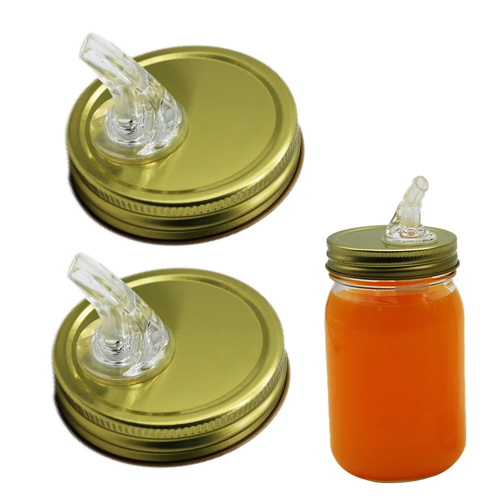 Mason Jar Pour Spouts 2 Pcs Oil Vinegar Pour Spout Dispenser 2 Pcs Mason Jar Infusions Lids For 70/80mm Mouth Canning Jar Spout
Mason Jar Pour Spouts 2 Pcs Oil Vinegar Pour Spout Dispenser 2 Pcs Mason Jar Infusions Lids For 70/80mm Mouth Canning Jar Spout