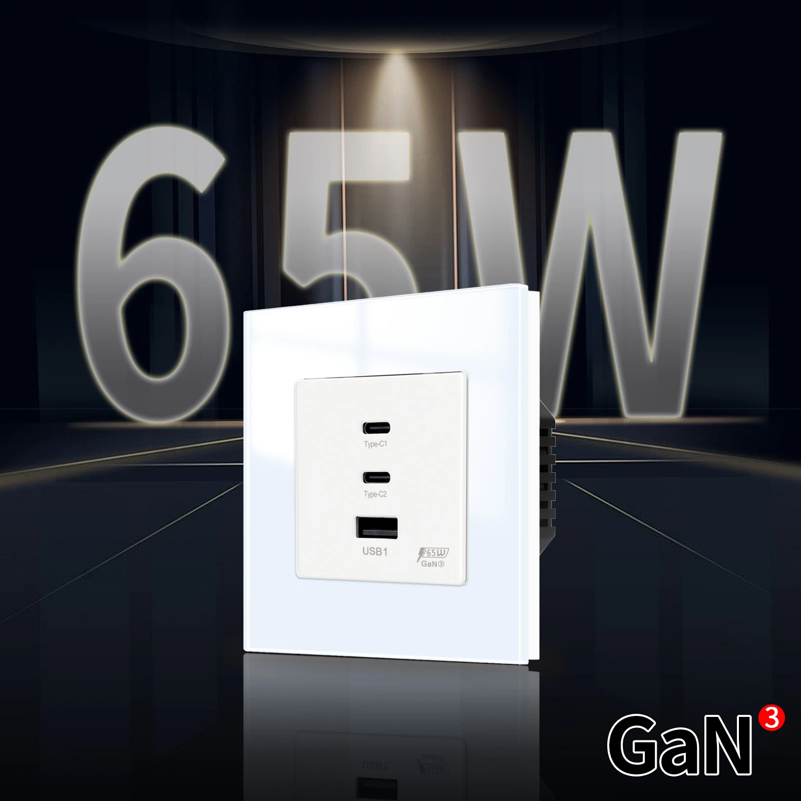 Bingoelec Стандарт ЕС, розетка 65 Вт, USB-разъемы с быстрой зарядкой типа c, сенсорный переключатель 1/2/3, белая панель из закаленного стекла
Bingoelec Стандарт ЕС, розетка 65 Вт, USB-разъемы с быстрой зарядкой типа c, сенсорный переключатель 1/2/3, белая панель из закаленного стекла
