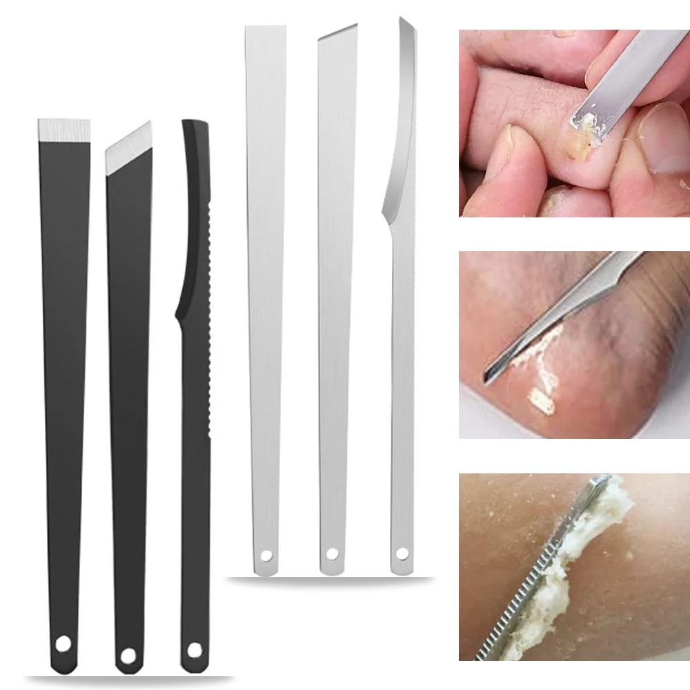 3Pcs Set Pedicure Knife Feet Ingrown Toenail Scraper Toe Correction Nail Dead Skin Remover File Foot Care Cuticle Manicure Tools 
3Pcs Set Pedicure Knife Feet Ingrown Toenail Scraper Toe Correction Nail Dead Skin Remover File Foot Care Cuticle Manicure Tools