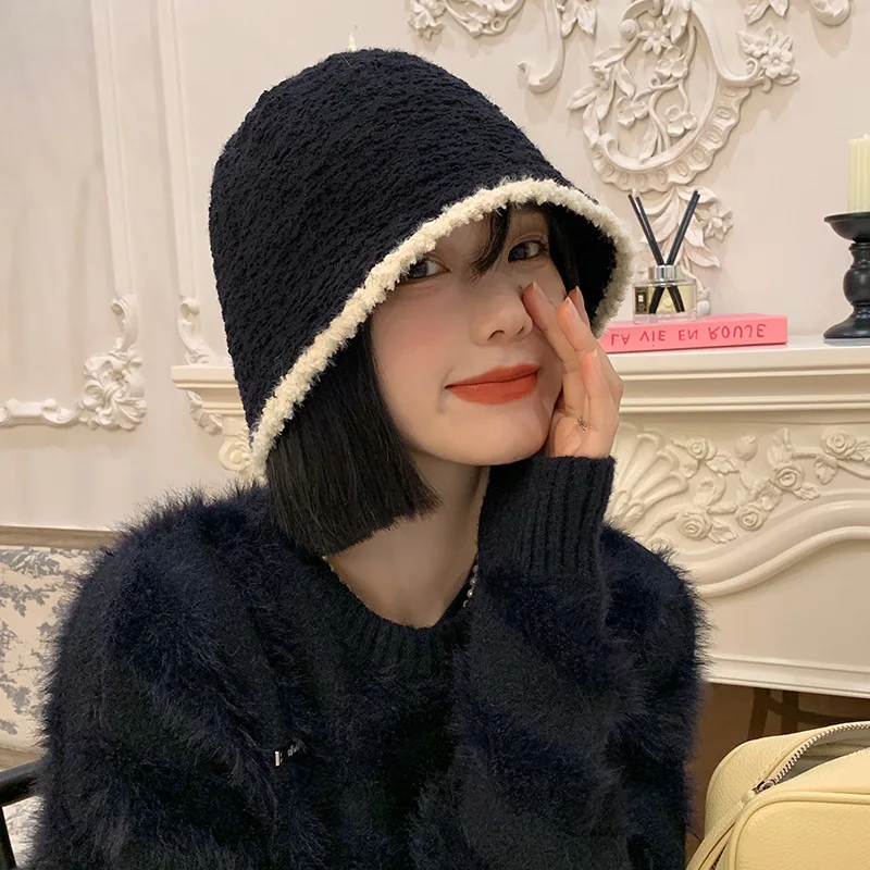 Fashion Thick Knitted Hat Women's Warm Woolen Fisherman Hat Hip-Hop Skullies Cap Costume Accessory Gifts Winter Bonnet Femala
Fashion Thick Knitted Hat Women's Warm Woolen Fisherman Hat Hip-Hop Skullies Cap Costume Accessory Gifts Winter Bonnet Femala