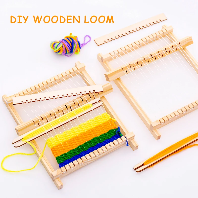 Knitting Loom Mini DIY Traditional Wooden Handmade Weaving Machine With Accessories For Kids Children Toy 21.5*16.5*3*cm
Knitting Loom Mini DIY Traditional Wooden Handmade Weaving Machine With Accessories For Kids Children Toy 21.5*16.5*3*cm