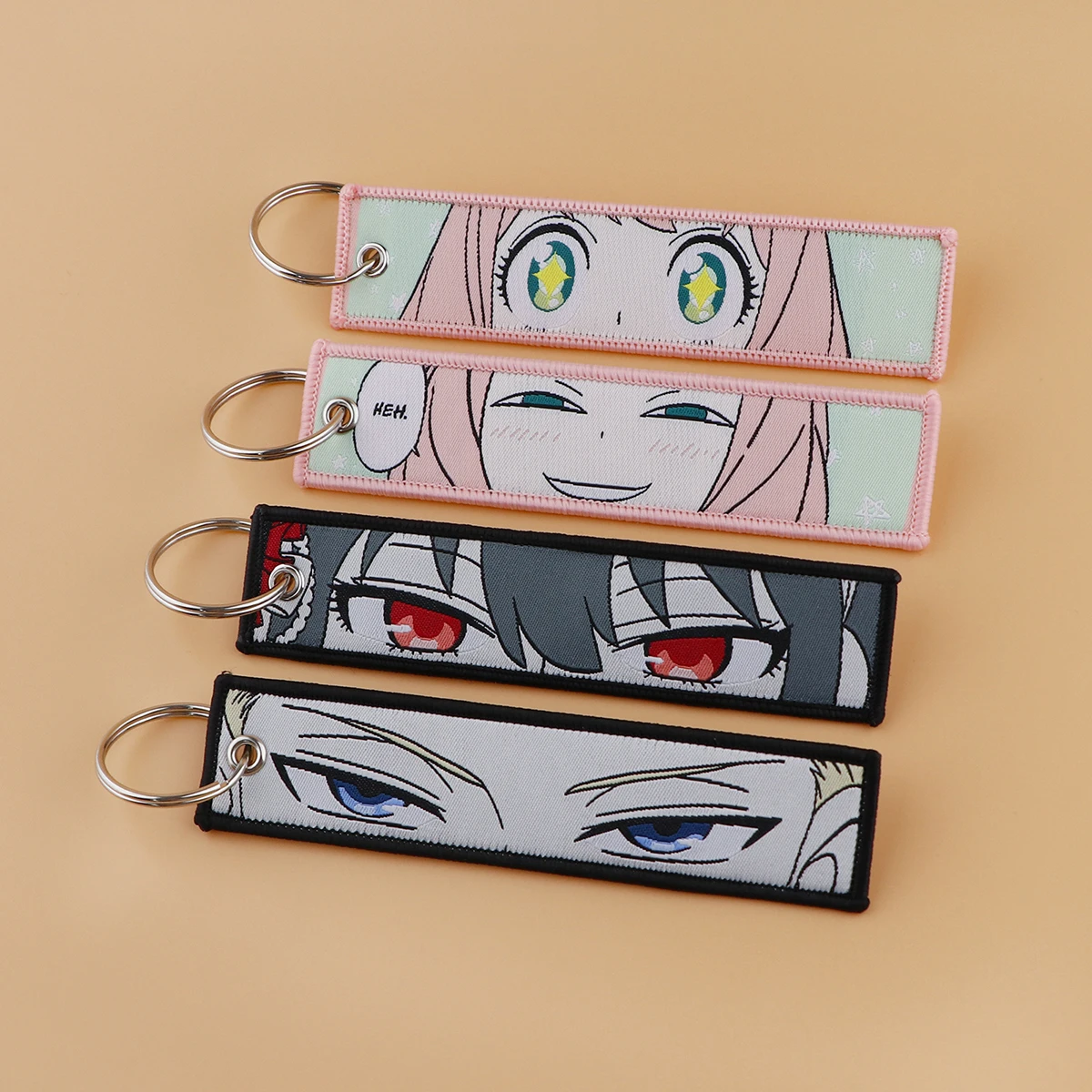 SPY×FAMILY Embroidered Keys Tag Japanese Anime Keychains for Women Keyring Car Keys Fashion Jewelry Accessories Gifts
SPY×FAMILY Embroidered Keys Tag Japanese Anime Keychains for Women Keyring Car Keys Fashion Jewelry Accessories Gifts