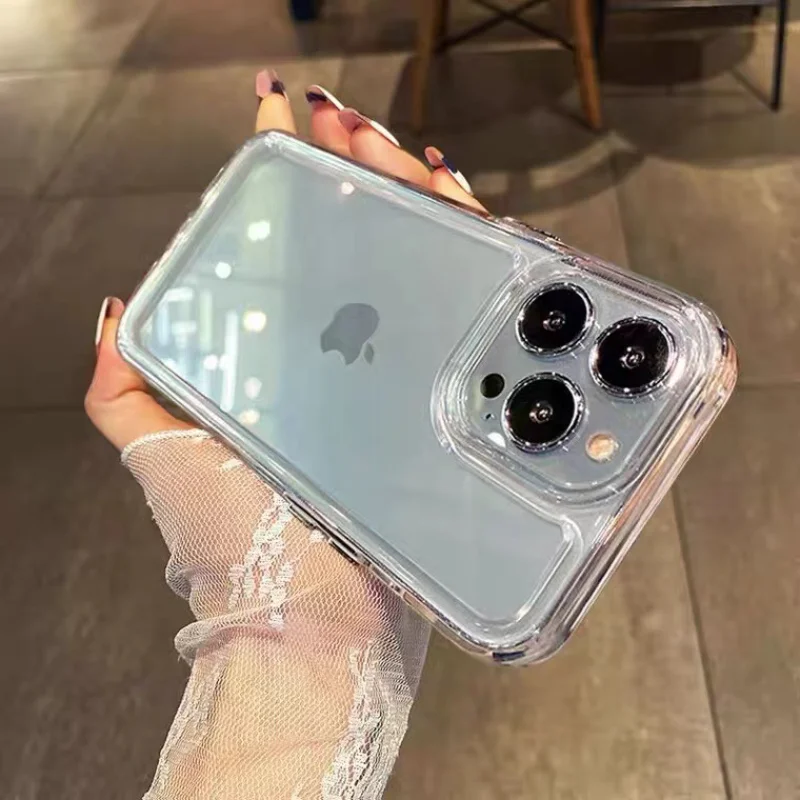 Soft Shockproof Bumper Transparent Phone Case For iPhone 11 12 13 ProMax XS Max X XR Silicone Back Cover Case
Soft Shockproof Bumper Transparent Phone Case For iPhone 11 12 13 ProMax XS Max X XR Silicone Back Cover Case