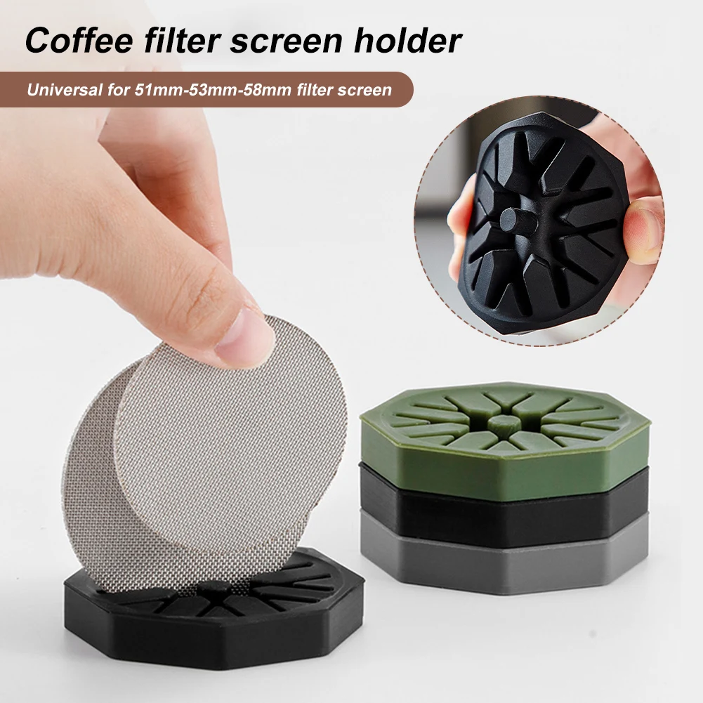 Silicone Coffee Filter Screen Holder Espresso Puck Screen Holder For 58mm 53mm 51mm Reusable Coffee Filters Espresso Machine
Silicone Coffee Filter Screen Holder Espresso Puck Screen Holder For 58mm 53mm 51mm Reusable Coffee Filters Espresso Machine