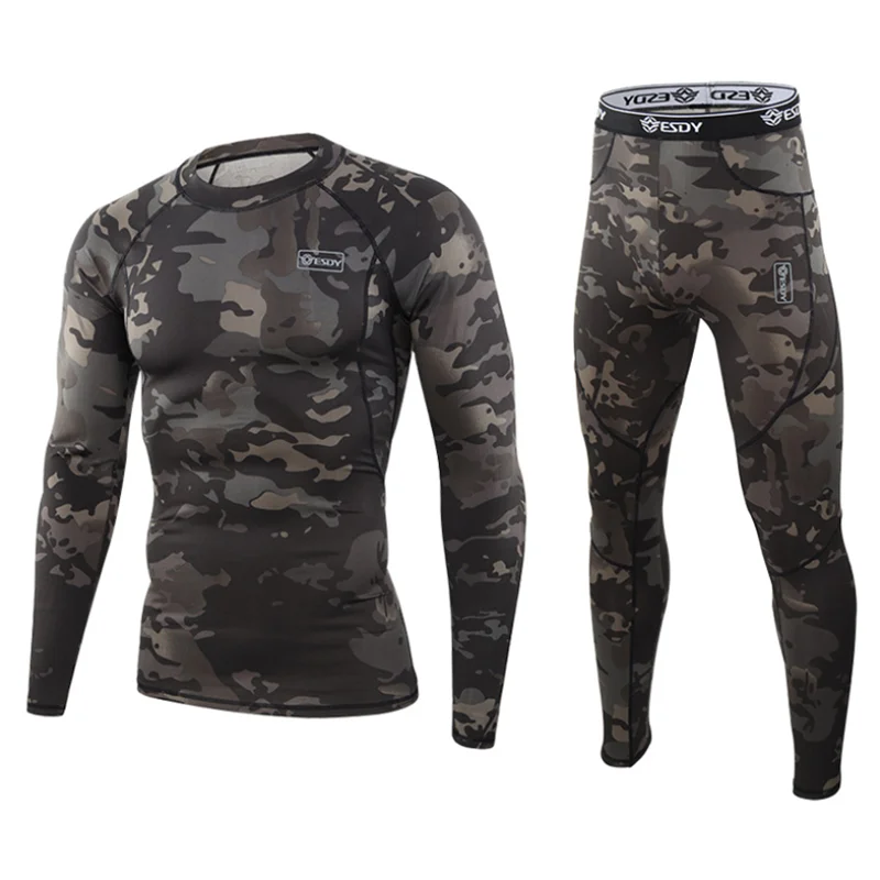 Winter Thermal Tactical Johns Long Sets Compression Underwear Quick Camouflage Outdoor New Fitness Drying Men Clothing Underwear
Winter Thermal Tactical Johns Long Sets Compression Underwear Quick Camouflage Outdoor New Fitness Drying Men Clothing Underwear