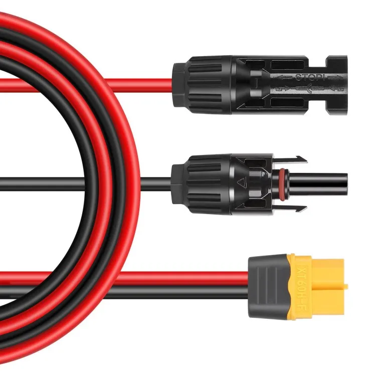 Female Solar Panel Connection Cable Charging Cable 100cm 16AWG XT60 Solar Generator Solar Panel Portable Power Station
Female Solar Panel Connection Cable Charging Cable 100cm 16AWG XT60 Solar Generator Solar Panel Portable Power Station