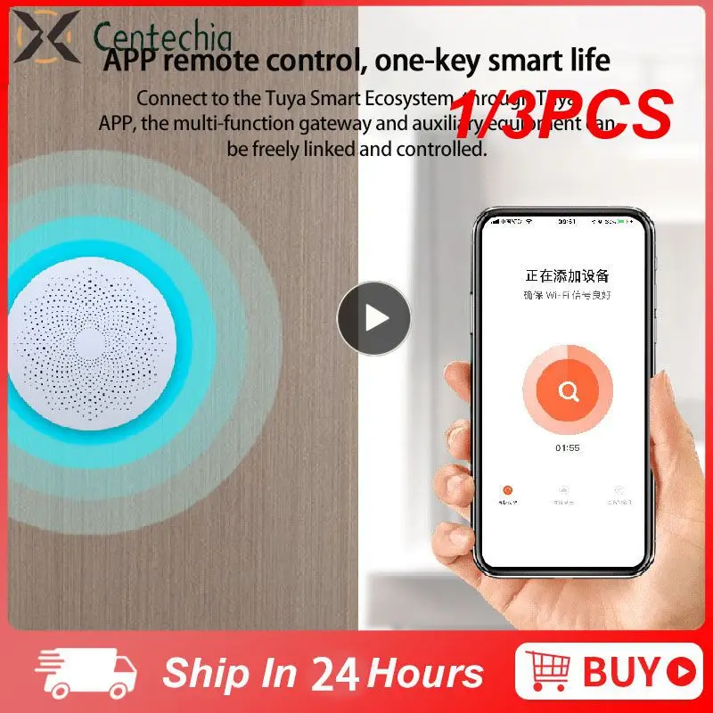 1/3PCS Multifunctional Gateway Update Version 2 Hub Alarm System Intelligent Online Radio Night Light Bell Smart
1/3PCS Multifunctional Gateway Update Version 2 Hub Alarm System Intelligent Online Radio Night Light Bell Smart