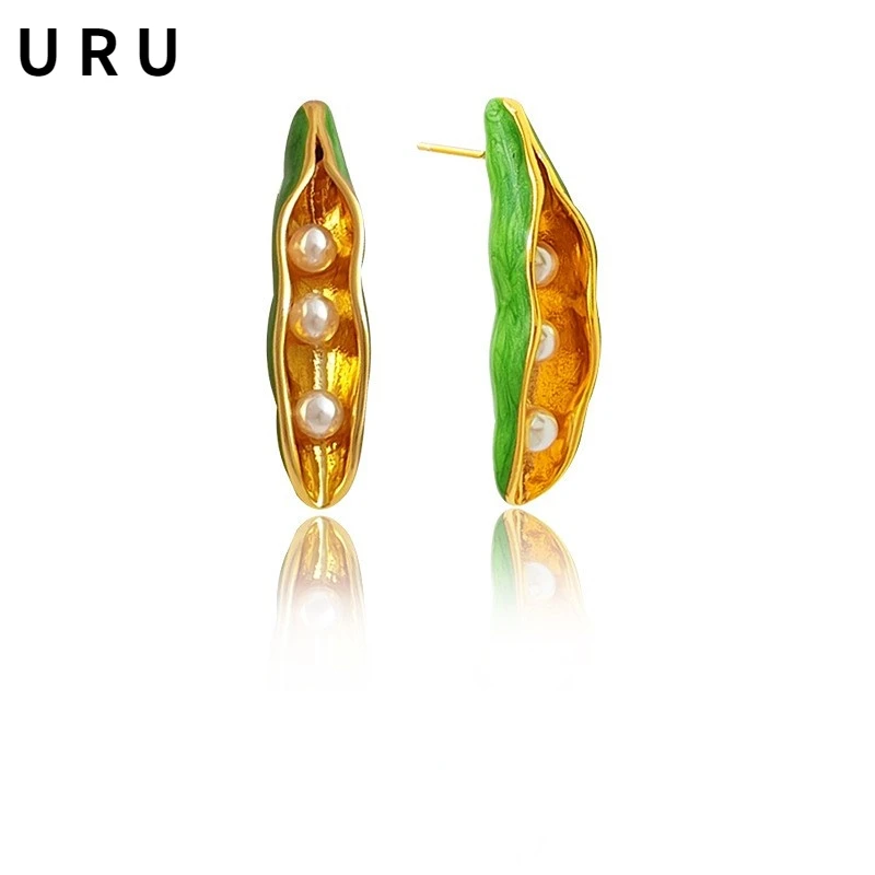 Trendy Jewelry Geometric Green Earrings Personality Design High Quality Brass White Bead Drop Earrings For Women Party Gifts
Trendy Jewelry Geometric Green Earrings Personality Design High Quality Brass White Bead Drop Earrings For Women Party Gifts