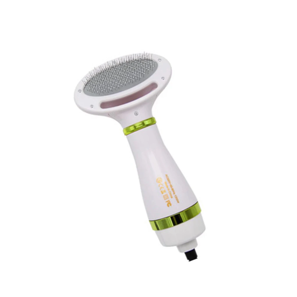 Pet Hair Dryer 2 in 1 Pet Drying Grooming Brush Adjustable Temperature Electric Blower, US Plug, Golden
Pet Hair Dryer 2 in 1 Pet Drying Grooming Brush Adjustable Temperature Electric Blower, US Plug, Golden