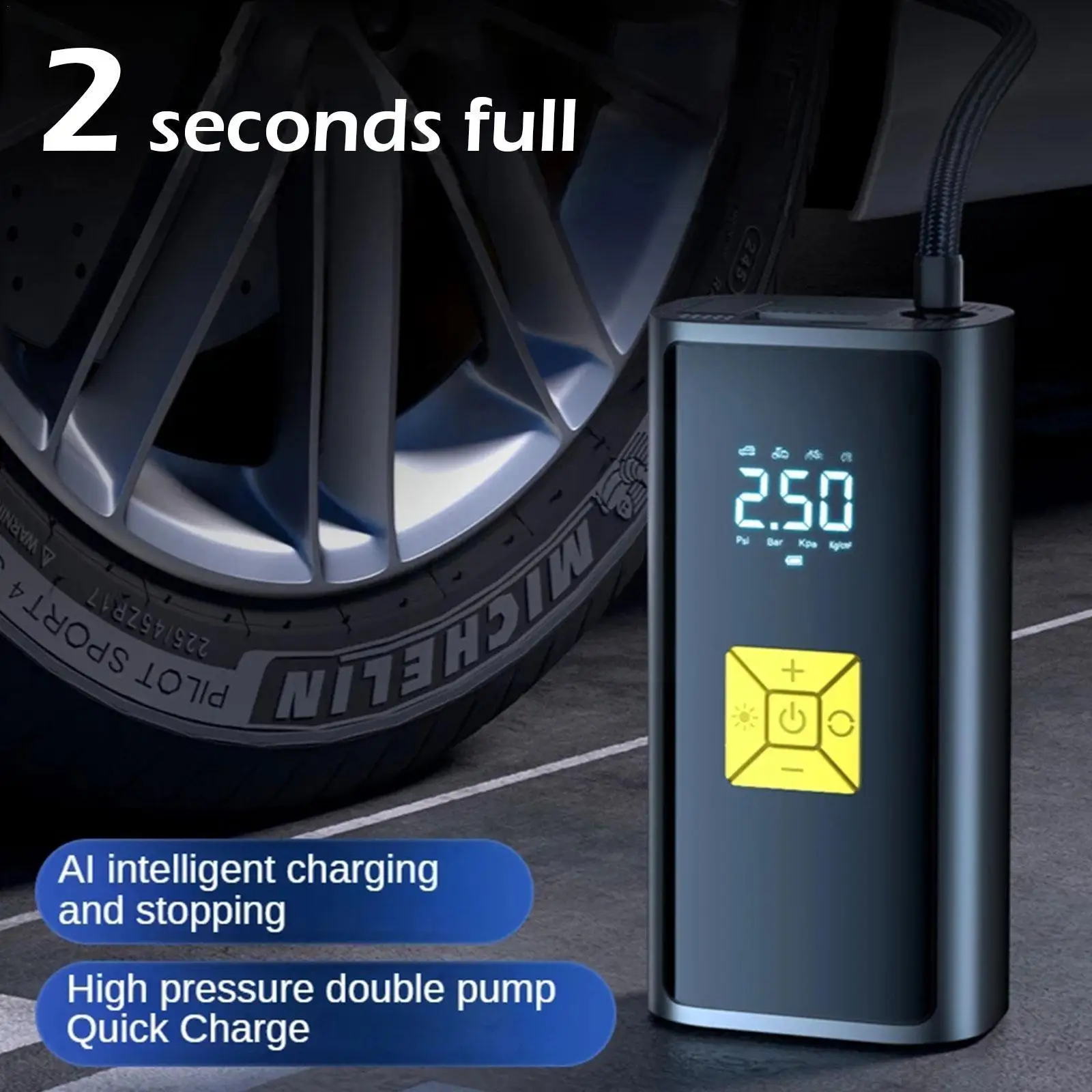 Compressor 12v 150psi Pump For Car Wireless Portable Tyre Inflator Electric Compressor For Car Motorcycles Bicy X3d3
Compressor 12v 150psi Pump For Car Wireless Portable Tyre Inflator Electric Compressor For Car Motorcycles Bicy X3d3