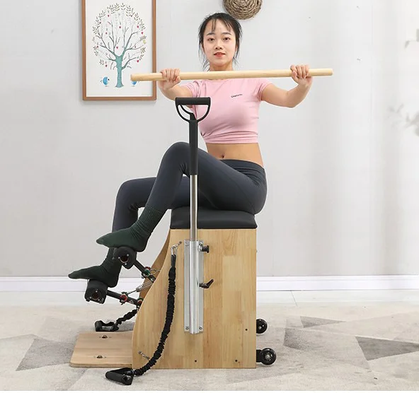 The best-selling high-quality Pilates chair factory price with beautiful design wood material
The best-selling high-quality Pilates chair factory price with beautiful design wood material