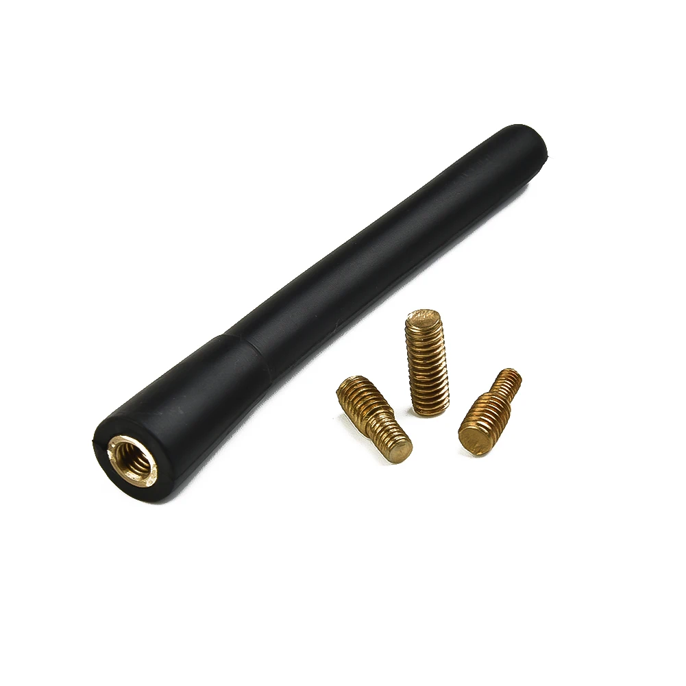 1pc Car 10cm Antenna Rubber Auto Roof Short Rod With 3pcs M6 M5 M4 Antenna Thread Adapter M4 M5 M6 Radio Black Robust &washable
1pc Car 10cm Antenna Rubber Auto Roof Short Rod With 3pcs M6 M5 M4 Antenna Thread Adapter M4 M5 M6 Radio Black Robust &washable