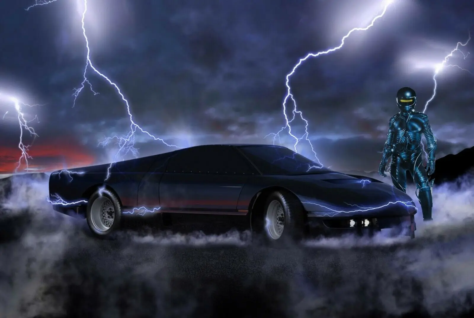 1986 The Wraith Movie Art Picture Print Silk Poster Home Wall Decor 
1986 The Wraith Movie Art Picture Print Silk Poster Home Wall Decor