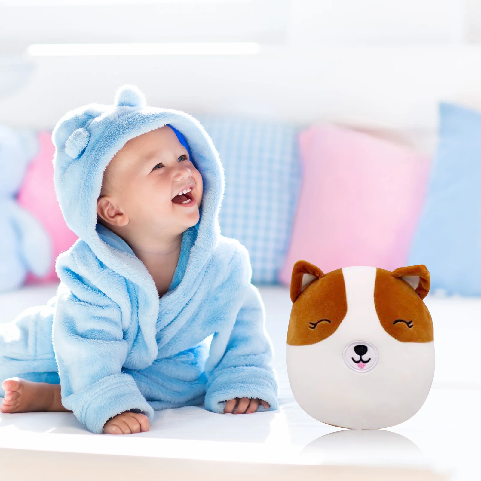 Плюшевая подушка для обнимания, кавайные плюшевые подушки для домашнего декора, плюшевые игрушки в виде животных, подушка для стула, для офи... 
Плюшевая подушка для обнимания, кавайные плюшевые подушки для домашнего декора, плюшевые игрушки в виде животных, подушка для стула, для офи...