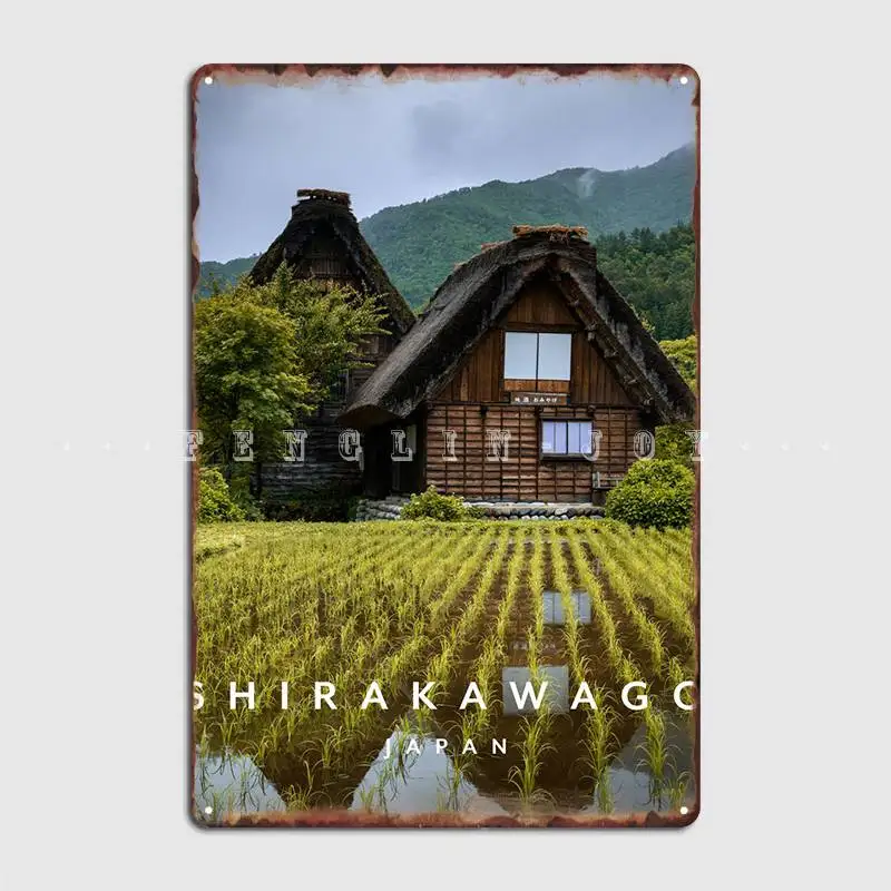 Shirakawago Village Metal Sign Printing Wall Cave Pub Garage Plaques Tin Sign Posters 
Shirakawago Village Metal Sign Printing Wall Cave Pub Garage Plaques Tin Sign Posters