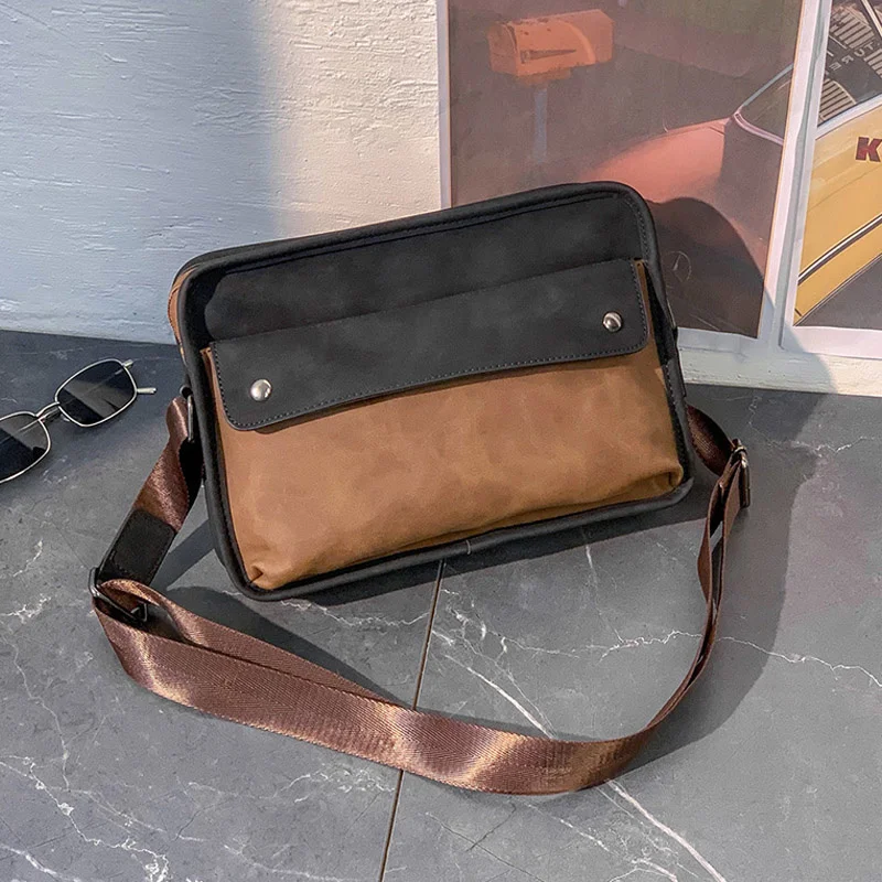 Fashion Men's Messenger 2023 New PU Leather Briefcase Shoulder s For Men Business iPad Pocket Casual Travel Crossbody Bag 
Fashion Men's Messenger 2023 New PU Leather Briefcase Shoulder s For Men Business iPad Pocket Casual Travel Crossbody Bag