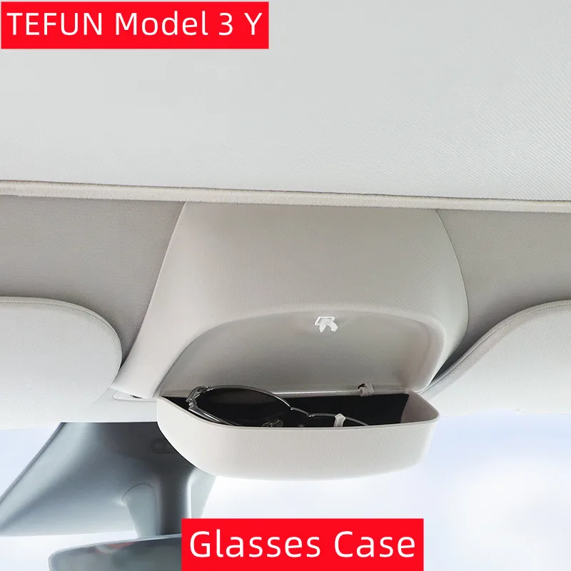TEFUN для Tesla Model 3 Y чехол для автомобильных очков футляр для хранения солнцезащитных очков модель Y 2022 модификация аксессуаров
TEFUN для Tesla Model 3 Y чехол для автомобильных очков футляр для хранения солнцезащитных очков модель Y 2022 модификация аксессуаров