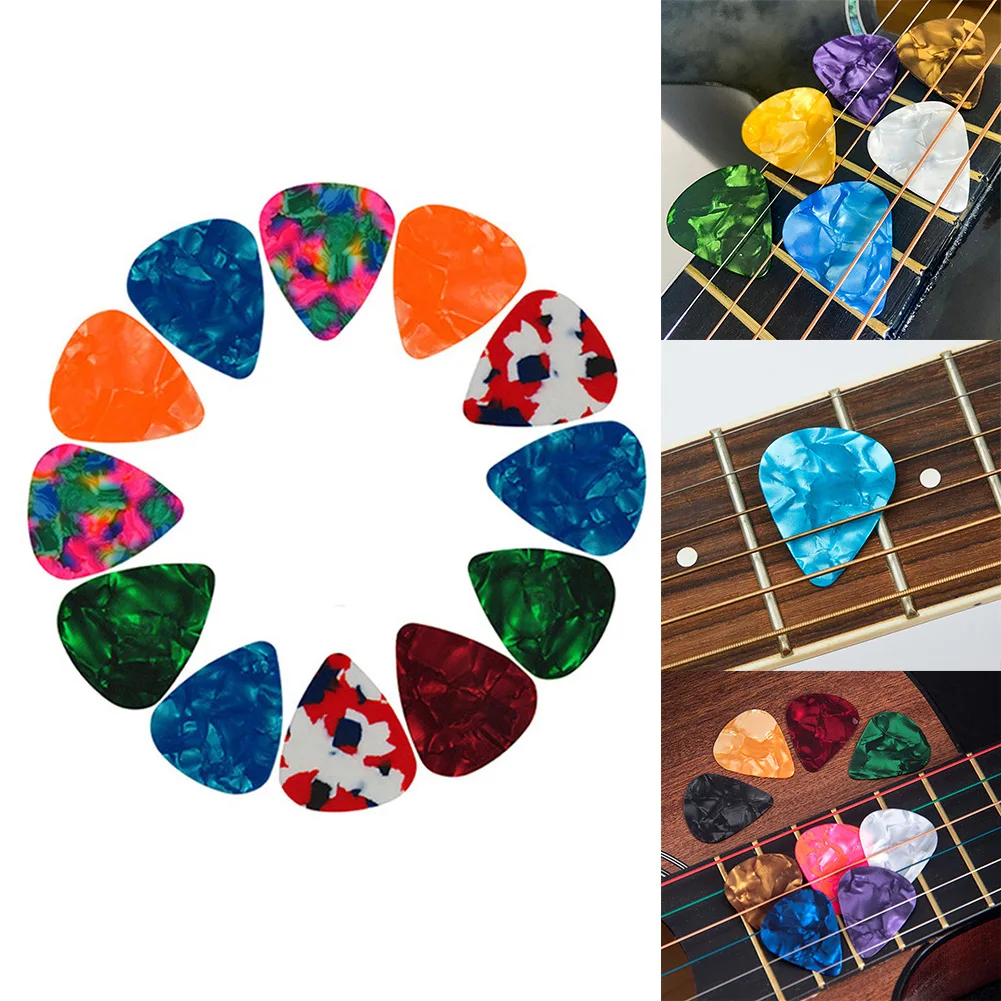 12PCS Guitar Picks Plectrum Celluloid Acoustic Electric Guitar Acoustic Electric Bass Accessories Plectrum Mediator
12PCS Guitar Picks Plectrum Celluloid Acoustic Electric Guitar Acoustic Electric Bass Accessories Plectrum Mediator