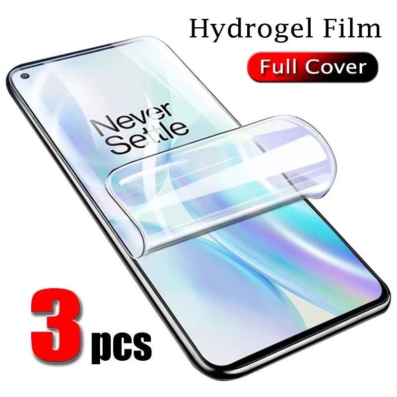 3PCS Hydrogel Film Screen Protector For OnePLus 7T 6T 5T 8T 10 Pro Full Cover Soft Screen Protector For OnePLus 7 8 9 9R Nord
3PCS Hydrogel Film Screen Protector For OnePLus 7T 6T 5T 8T 10 Pro Full Cover Soft Screen Protector For OnePLus 7 8 9 9R Nord