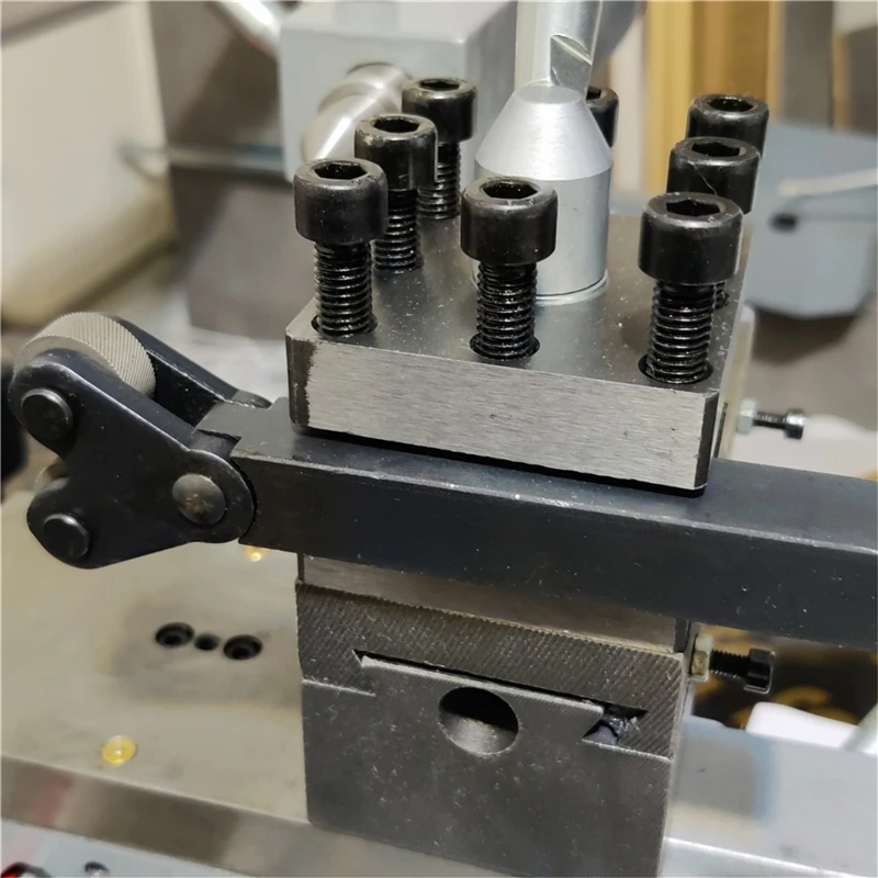 7pcs Steel Dual Knurling Tool Diagonal Wheel Linear Knurl Set 0.5mm 1mm 2mm Pitch Linear Knurl Set Lathe Cutter For Metal Lathe
7pcs Steel Dual Knurling Tool Diagonal Wheel Linear Knurl Set 0.5mm 1mm 2mm Pitch Linear Knurl Set Lathe Cutter For Metal Lathe