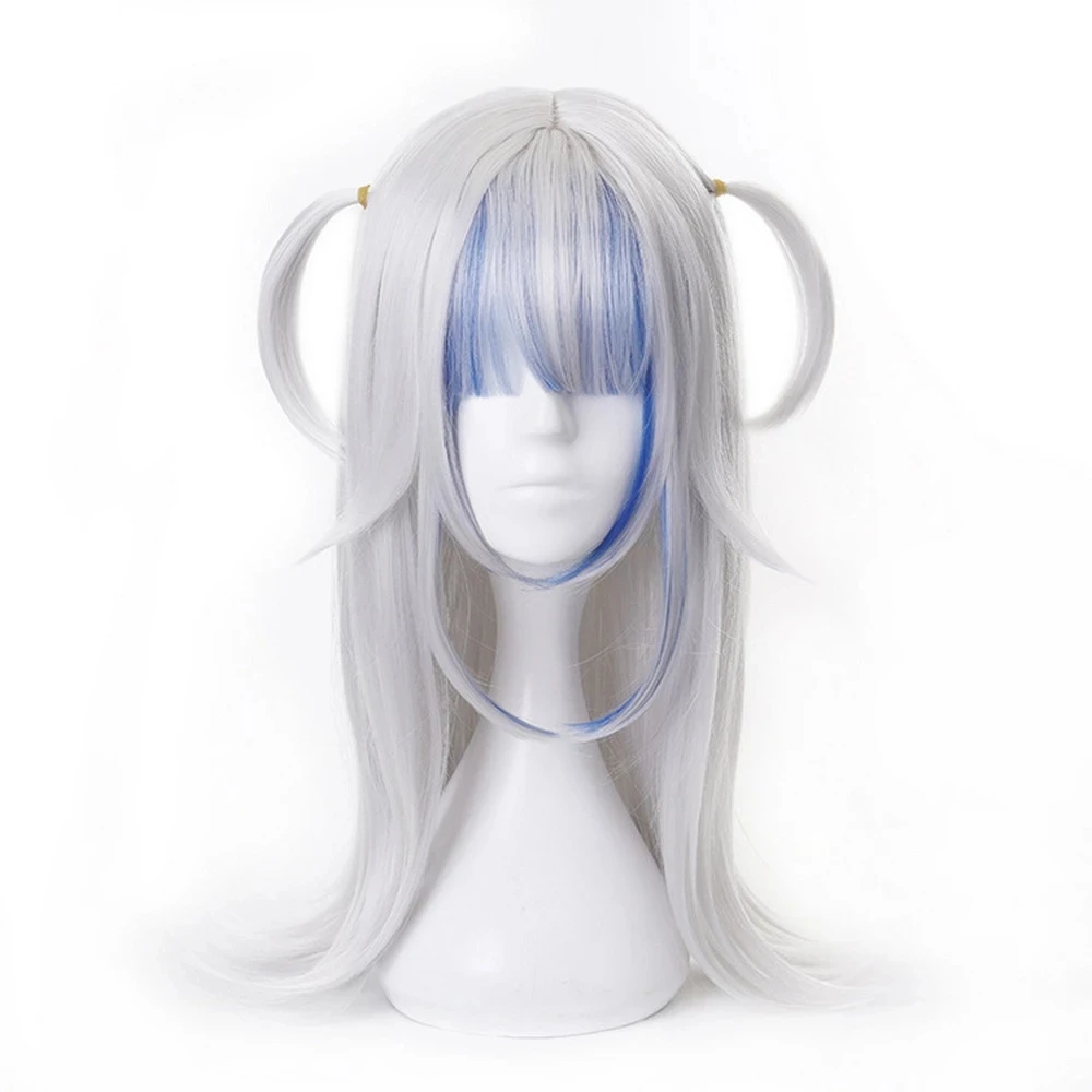 High Quality Anime Hololive Gawr Cosplay Gura Wig Wigs Heat Resistant Halloween Peruca Synthetic Hair Party + Wig Cap 
High Quality Anime Hololive Gawr Cosplay Gura Wig Wigs Heat Resistant Halloween Peruca Synthetic Hair Party + Wig Cap