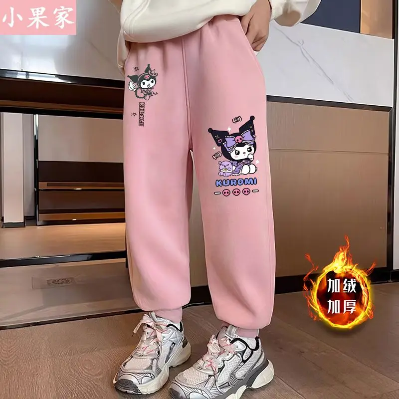 Sanrios Children Kuromi Pants Wear Outside Underwear Anime Figure Spring Autumn Casual Pants Sweatpants Kids Girl Cartoon Kawaii
Sanrios Children Kuromi Pants Wear Outside Underwear Anime Figure Spring Autumn Casual Pants Sweatpants Kids Girl Cartoon Kawaii