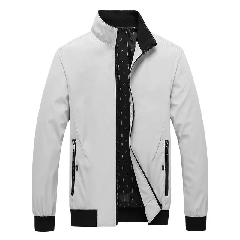New Spring Men Jacket Coats Casual Solid Color Jackets Stand Collar Men Business Jacket Brand Clothing Male Outwear
New Spring Men Jacket Coats Casual Solid Color Jackets Stand Collar Men Business Jacket Brand Clothing Male Outwear