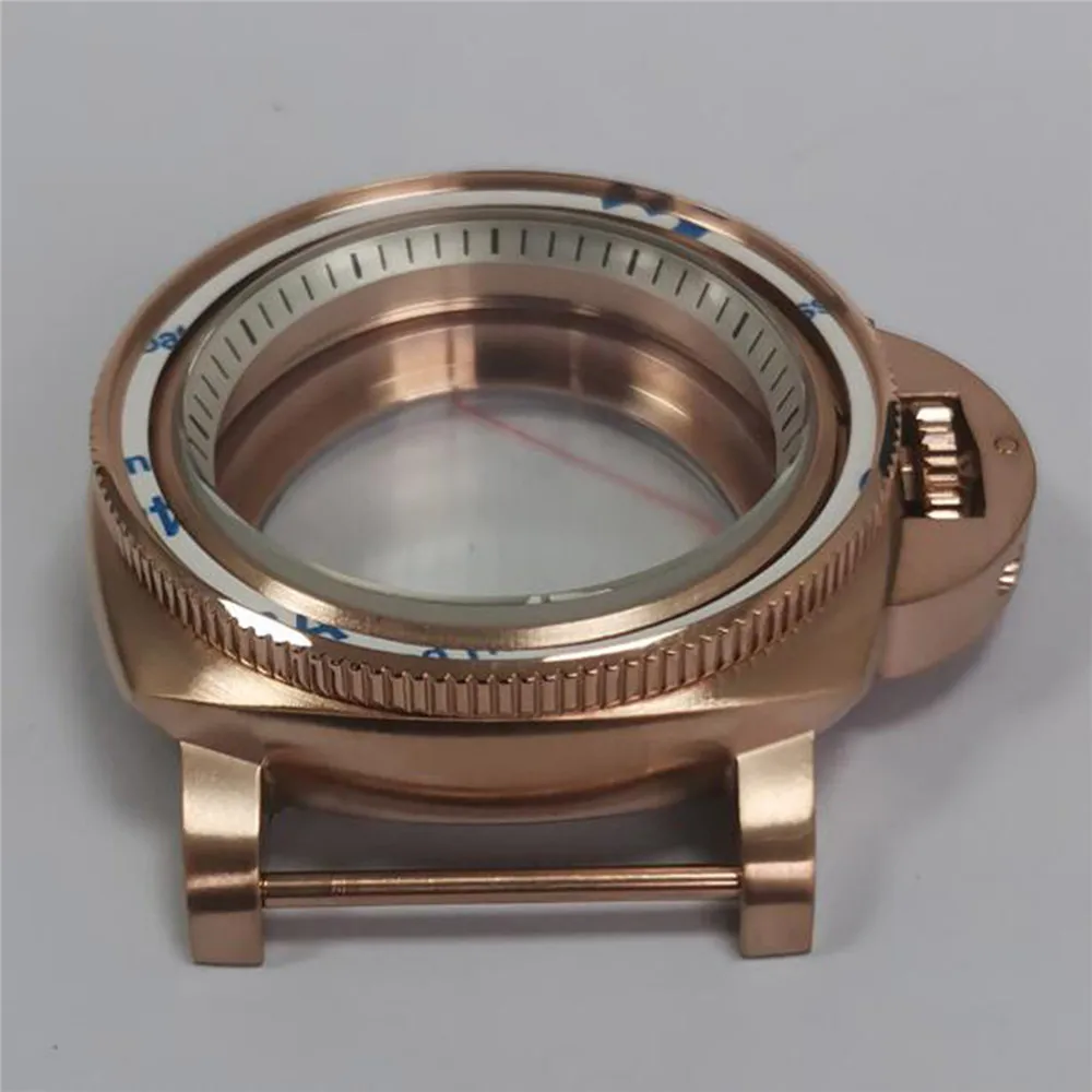 42mm PVD Rose Gold Watch Case 316L Shell SUB Bezel White Inner Ring for NH35/NH36/4R/7S Movement Watch Shell
42mm PVD Rose Gold Watch Case 316L Shell SUB Bezel White Inner Ring for NH35/NH36/4R/7S Movement Watch Shell