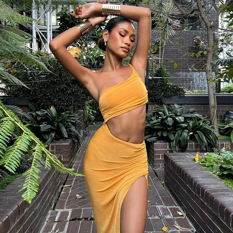 Ruched Summer Holiday Sexy Cut Out Backless Maxi Dress for Women Party Club Outfits Elegant Slit Dresses Vestido
Ruched Summer Holiday Sexy Cut Out Backless Maxi Dress for Women Party Club Outfits Elegant Slit Dresses Vestido