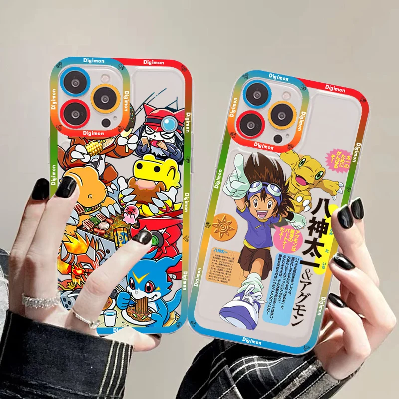 Digimon Digital Monsters Phone Case For IPhone 14 13 12 11 Pro Max Mini X Xs XR 6 7 8 Plus SE 2020 Transparent Case
Digimon Digital Monsters Phone Case For IPhone 14 13 12 11 Pro Max Mini X Xs XR 6 7 8 Plus SE 2020 Transparent Case