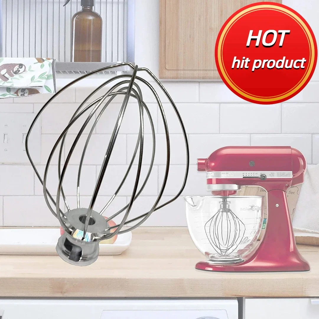 Насадка-венчик из нержавеющей стали для KitchenAid
Насадка-венчик из нержавеющей стали для KitchenAid