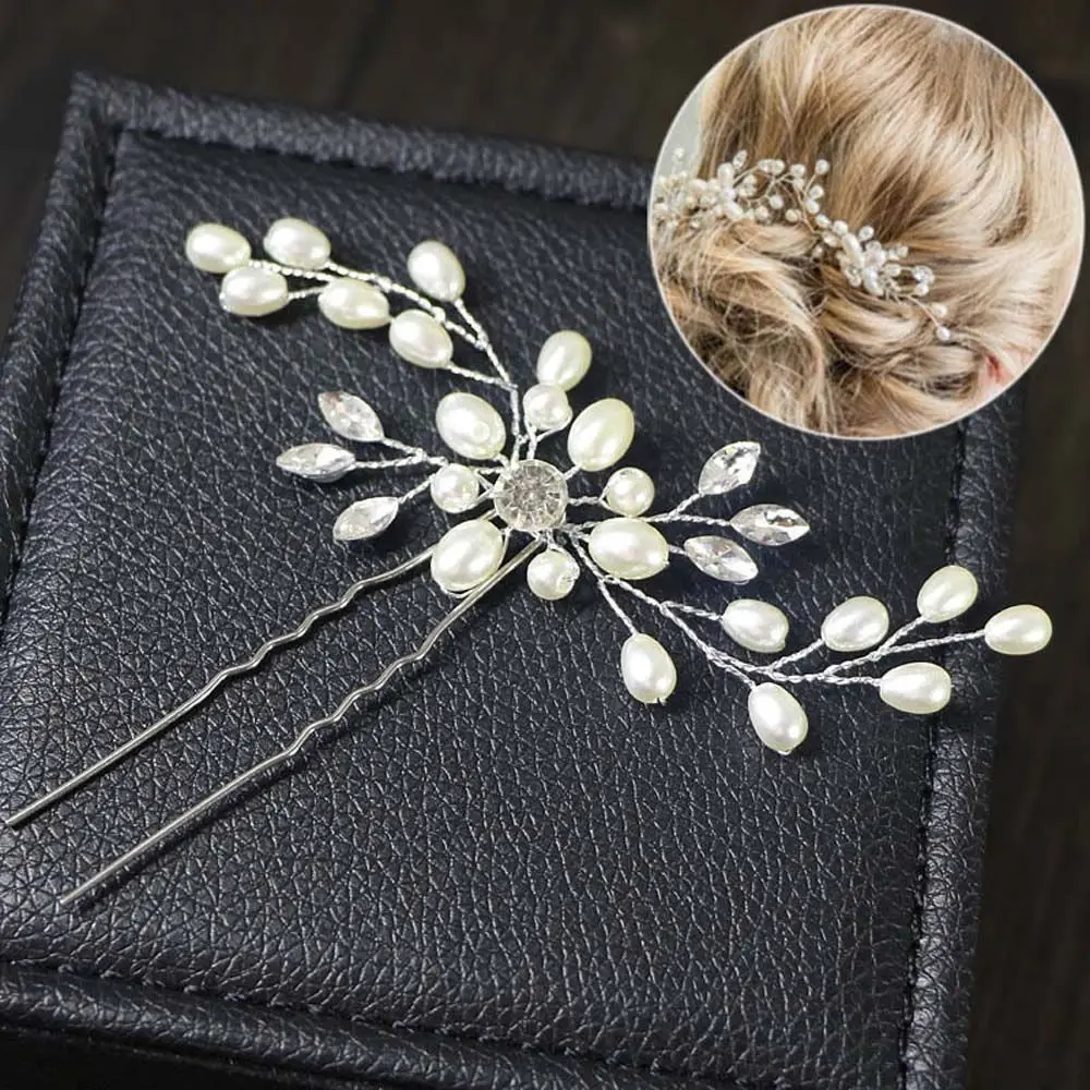 Bride Prom Rhinestone Crystal Handmade Women Hair Fork Hairpin Headwear Hair Accessories
Bride Prom Rhinestone Crystal Handmade Women Hair Fork Hairpin Headwear Hair Accessories