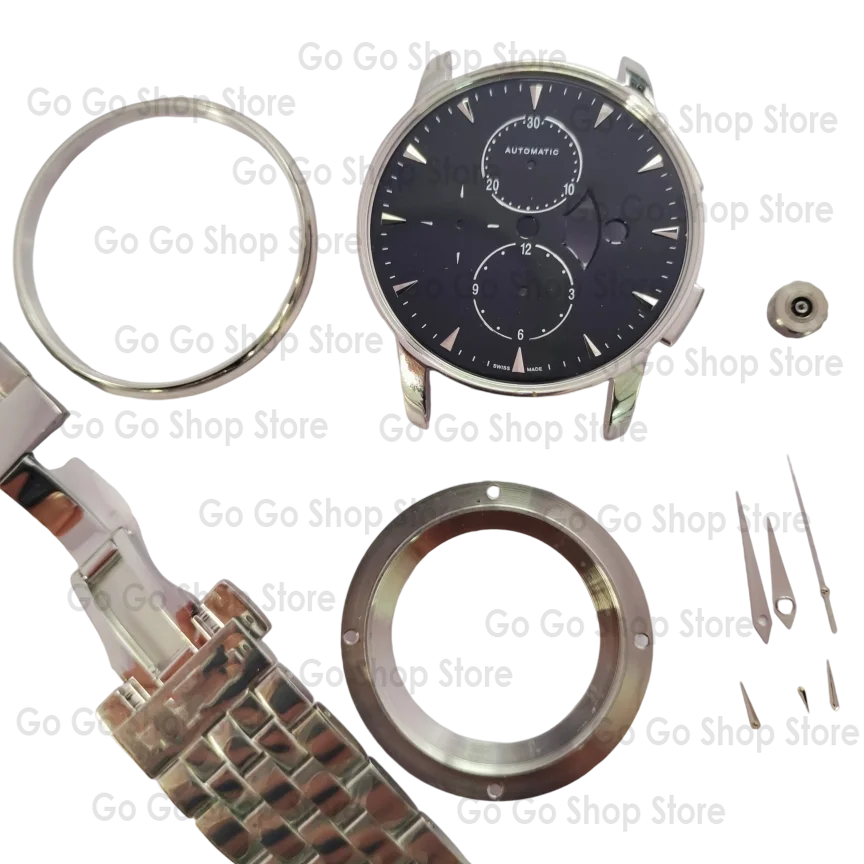 Корпус часов 7750/M8607 — нержавеющая сталь с сапфировым стеклом, аксессуары для модификации часов 
Корпус часов 7750/M8607 — нержавеющая сталь с сапфировым стеклом, аксессуары для модификации часов