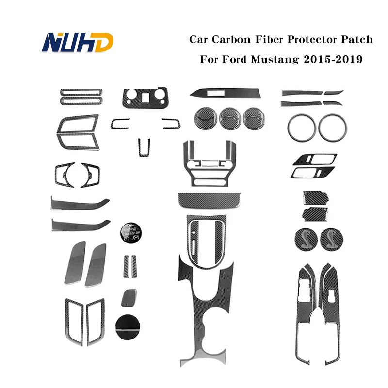 Car Carbon Fiber Protector Patch For Ford Mustang 2015-2019 Auto Suit Kit Parts Interior Trim Decorative Stickers Accessories
Car Carbon Fiber Protector Patch For Ford Mustang 2015-2019 Auto Suit Kit Parts Interior Trim Decorative Stickers Accessories