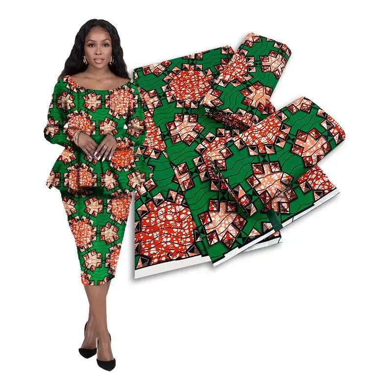 100% Cotton Ankara Super Pagne Wax Ghana Fabric 6 Yards for Sewing Dress African Wear for Women Clothing Loincloth
100% Cotton Ankara Super Pagne Wax Ghana Fabric 6 Yards for Sewing Dress African Wear for Women Clothing Loincloth