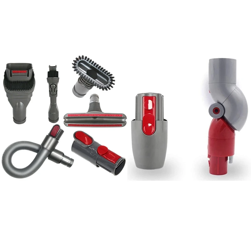 6 Pack Replacement Attachments Tools Kit Cleaning Tools Brush With Top Adapter,Tool Bottom Adapter,For Dyson V7 V8 V10
6 Pack Replacement Attachments Tools Kit Cleaning Tools Brush With Top Adapter,Tool Bottom Adapter,For Dyson V7 V8 V10