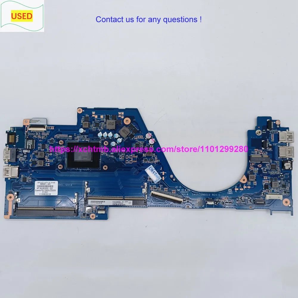 USED 860261-601 863900-601 DAG51AMB6C0 A10-8700P CPU for HP Pavilion Notebook 14-av003la PC 14-av Laptop Motherboard 860261-601
USED 860261-601 863900-601 DAG51AMB6C0 A10-8700P CPU for HP Pavilion Notebook 14-av003la PC 14-av Laptop Motherboard 860261-601
