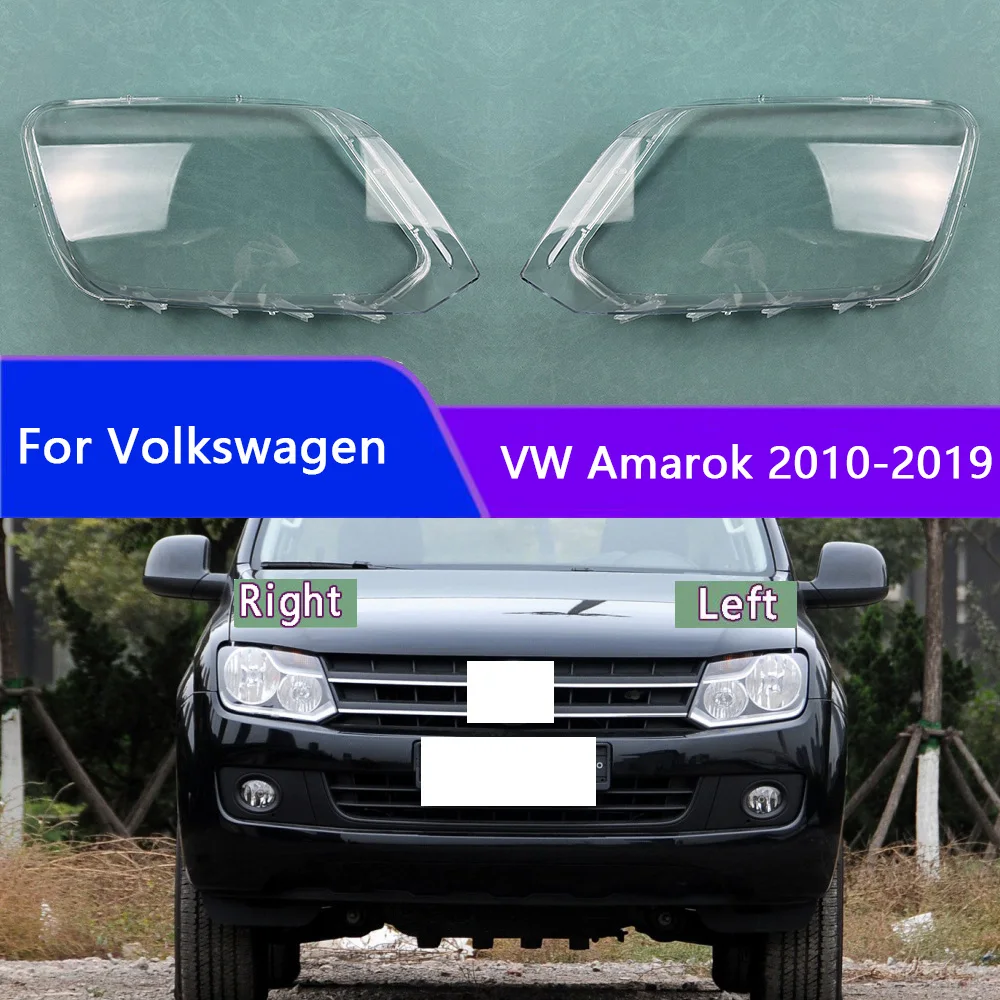 Чехол для передней фары Volkswagen VW Amarok 2010-2019 прозрачный абажур чехол из оргстекла