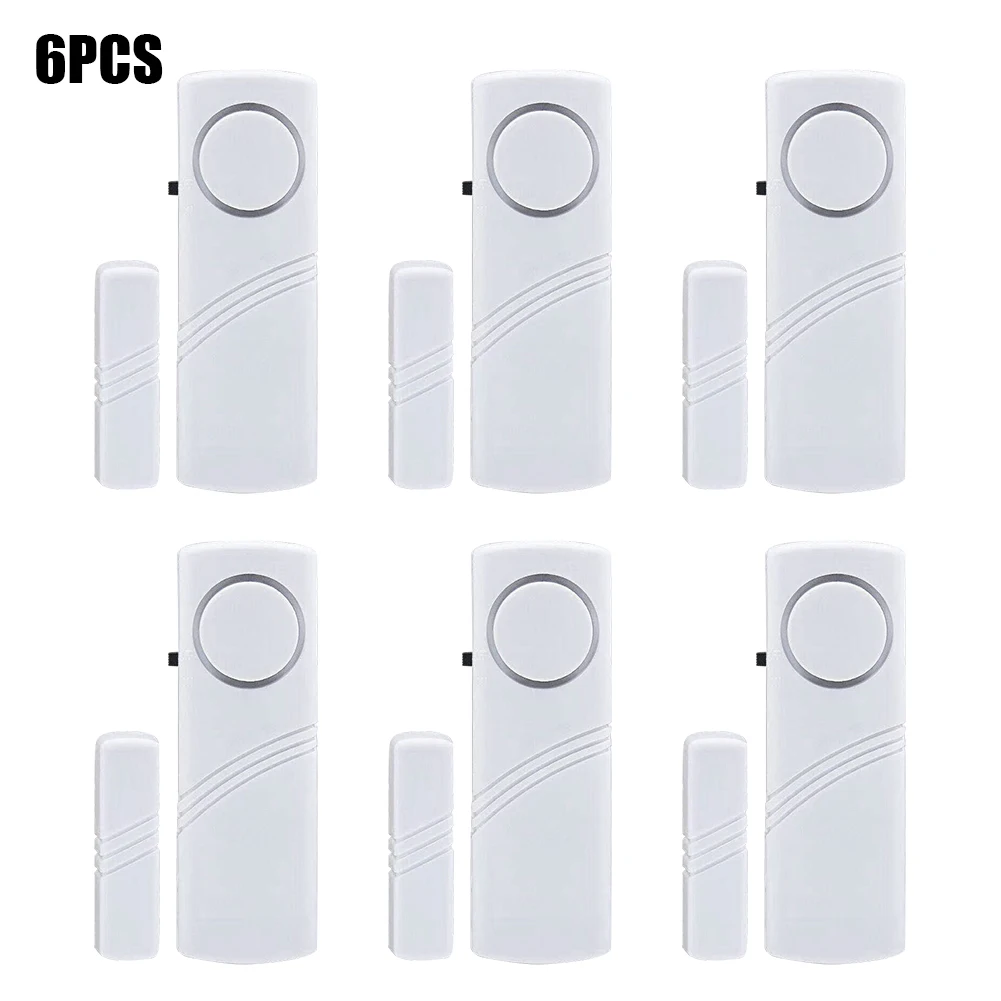 6set Wireless Sensor Battery Powered Anti Burglar Anti-theft Siren Door Bell Kids Baby Home Security Door Alarm Bell Safety
6set Wireless Sensor Battery Powered Anti Burglar Anti-theft Siren Door Bell Kids Baby Home Security Door Alarm Bell Safety