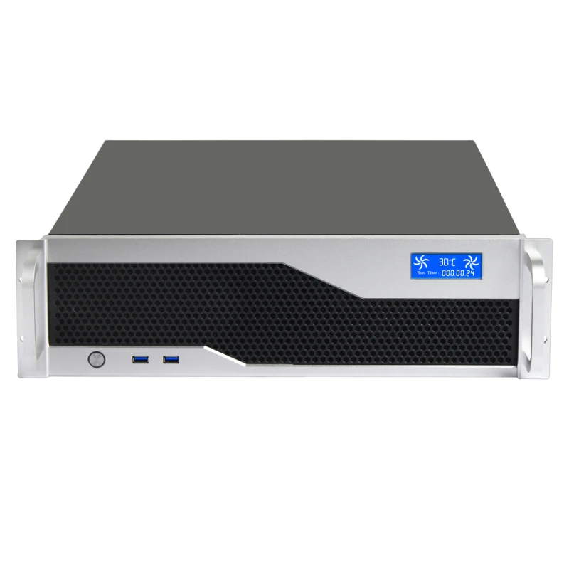 Industrial Chassis 3U Case 3u Server Rack with USB 3.0 for ATX MB 6*3.5 HDD support
Industrial Chassis 3U Case 3u Server Rack with USB 3.0 for ATX MB 6*3.5 HDD support