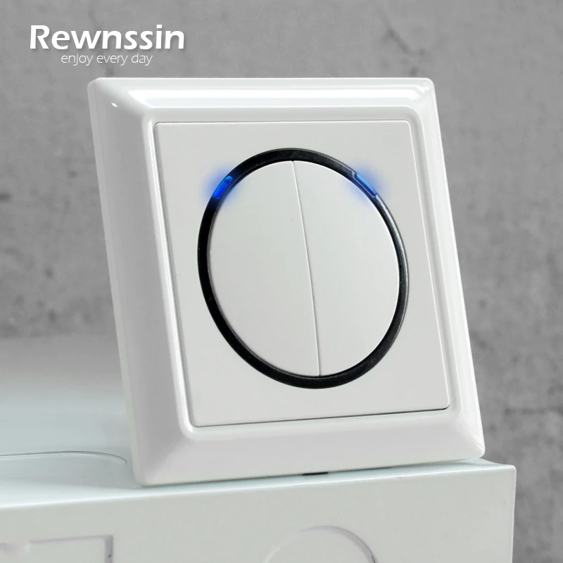 Rewnssin Retro Series Electrical Sockets and Light Switches Plastic Panel 1-4 Gang Random Click Push Button On Off RJ45 Outlet 
Rewnssin Retro Series Electrical Sockets and Light Switches Plastic Panel 1-4 Gang Random Click Push Button On Off RJ45 Outlet